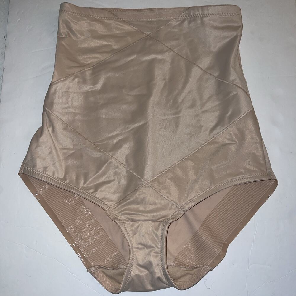 CUPID 5785 LADIES BEIGE HIGH WAISTED SHAPER/SIZE 2XL Tan Nude